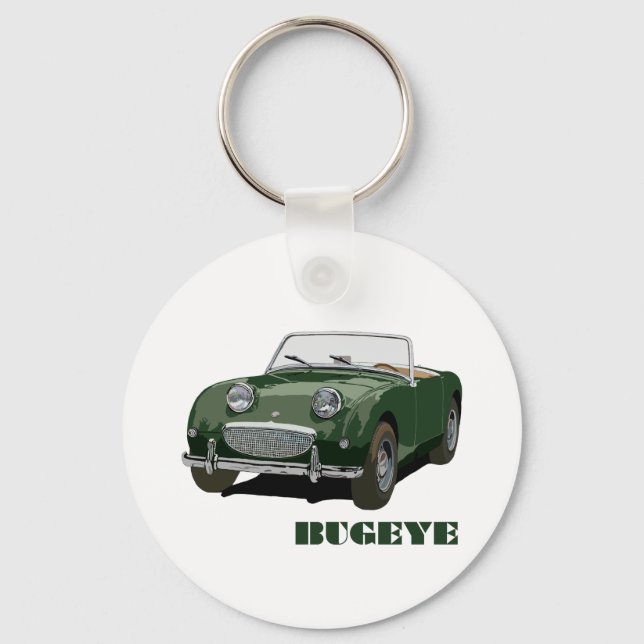 Green Bugeye Keychain (Front)