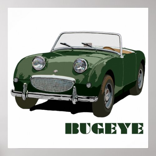 Green Bugeye Poster