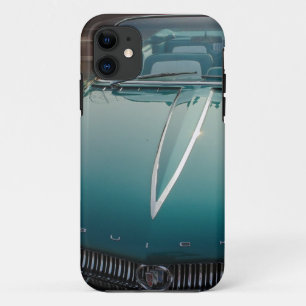 Green Buick vintage car photo iPhone 11 Case