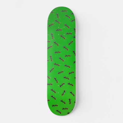 Green Bull Ants Swarming  Skateboard