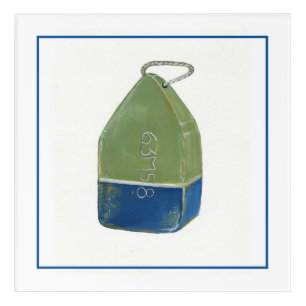 Green Buoy Acrylic Print