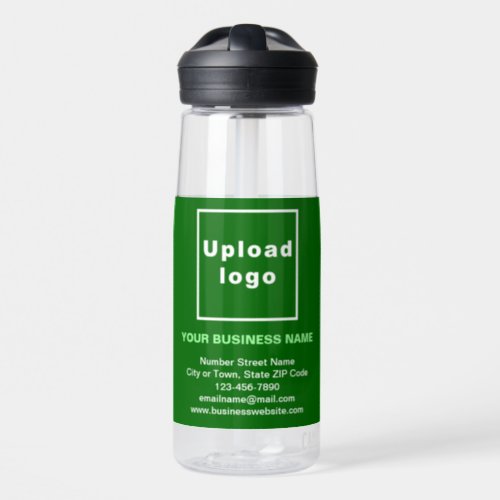 Green Business Brand on 25 oz Water Bottle