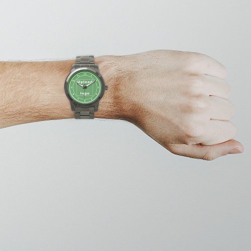 Green Business Brand on Mens Watch