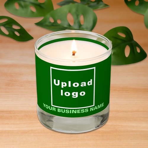 Green Business Brand on Scented Candle