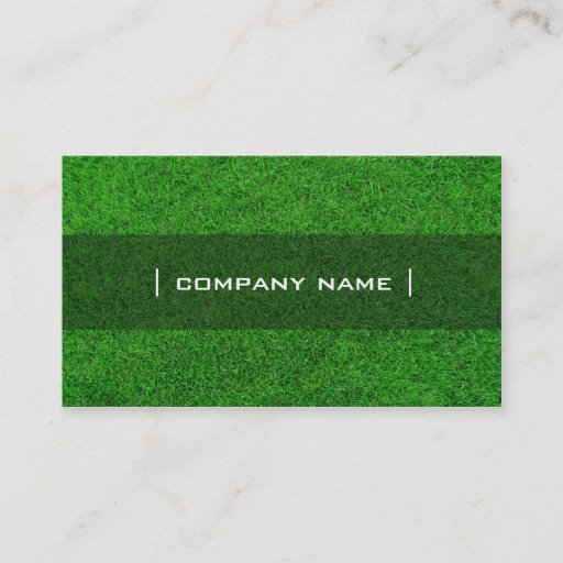 Customizable Green Business Card
