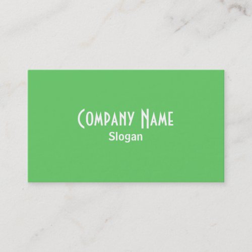 Green Business Card