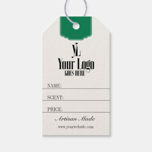 Green Business Logo Artisan Made Price Tag