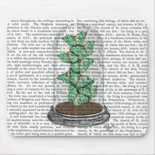 Green Butterflies in Bell Jar 2 Mouse Pad