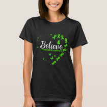 Green Butterfly Gastroparesis Awareness T-Shirt