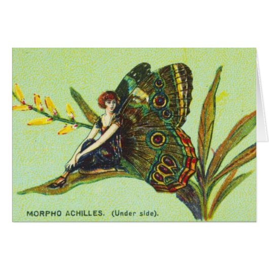 Green Butterfly Girl (Front Horizontal)