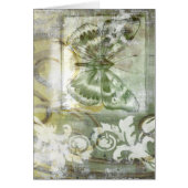 Green Butterfly Inset with Ironwork Gate (Front)