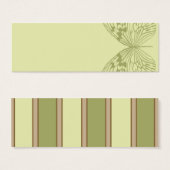 Green Butterfly & Stripe (Front & Back)