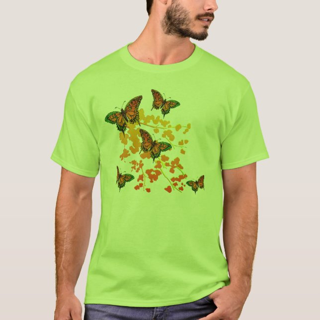 Green Butterfly T-Shirt (Front)