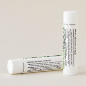 Green Cactus Abstract Pattern  Lip Balm (Rotated Left)