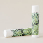 Green Cactus Abstract Pattern  Lip Balm (Rotated Right)