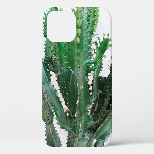 Green cactus on white background. Case-Mate iPhone case (Back)