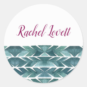 Green Cactus Texture Sticker