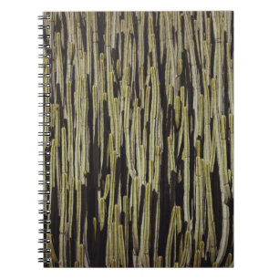 Green cactus wallpaper notebook