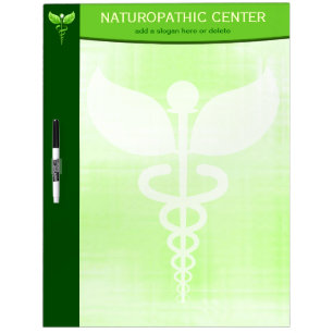 Green Caduceus Holistic Health 22 x 16 Whiteboards