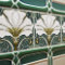 Green Calla Lily Backsplash Repro Art Nouveau
