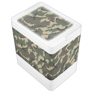 Green Camo, 24 Can Cooler