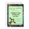 Green Camo Airplane Party Invitation