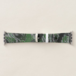 Green Camo Apple Watch Band