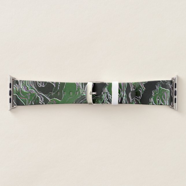 Green Camo Apple Watch Band (Band)