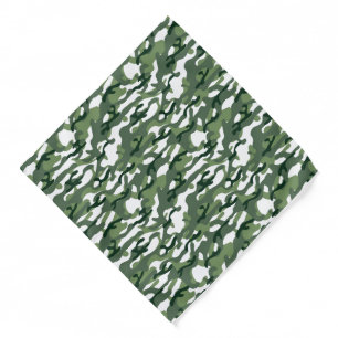 Green Camo Bandana