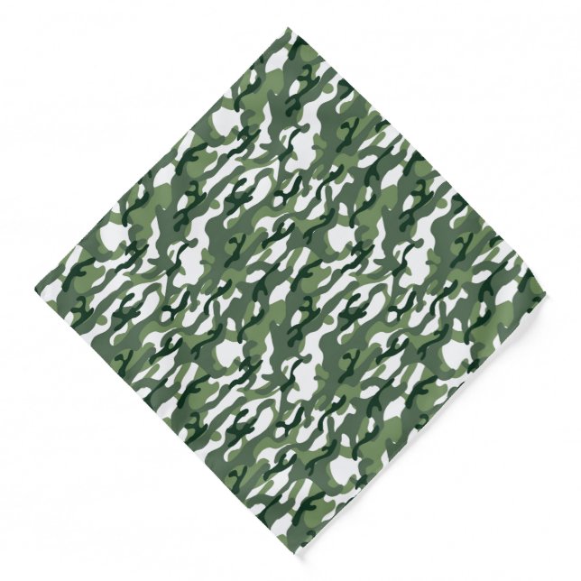 Green Camo Bandana (Front)