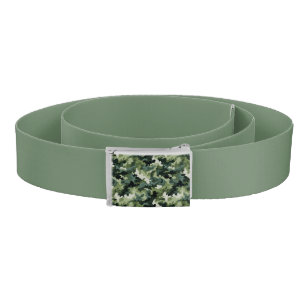 Green Camo Belt