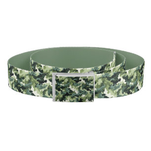 Green Camo Belt