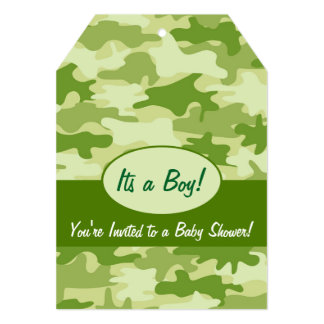 camouflage invitation