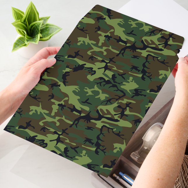 Green Camo, Camouflage, Military, Army Envelope Mailers (Desk)