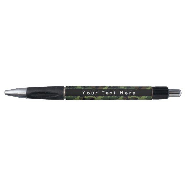 Green Camo, Camouflage, Military, Army Pen (Front)