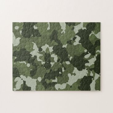 Green Camo Camouflage Military Jigsaw Puzzle Green Camo Camouflage Military Jigsaw Puzzle