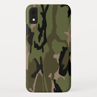 Green Camo iPhone XR Case