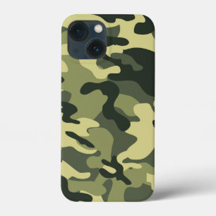 Green Camo iPhone 13 Mini Case