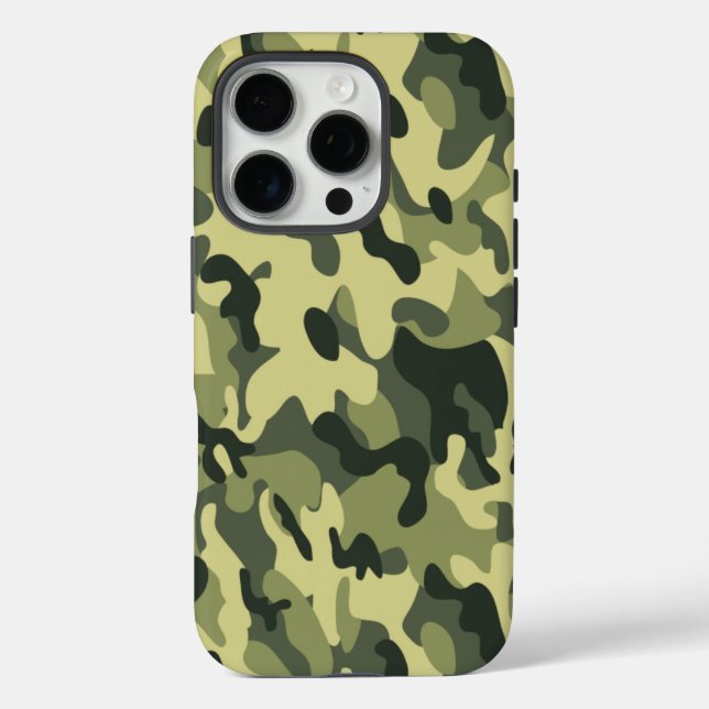 Green Camo Case-Mate iPhone Case (Back)
