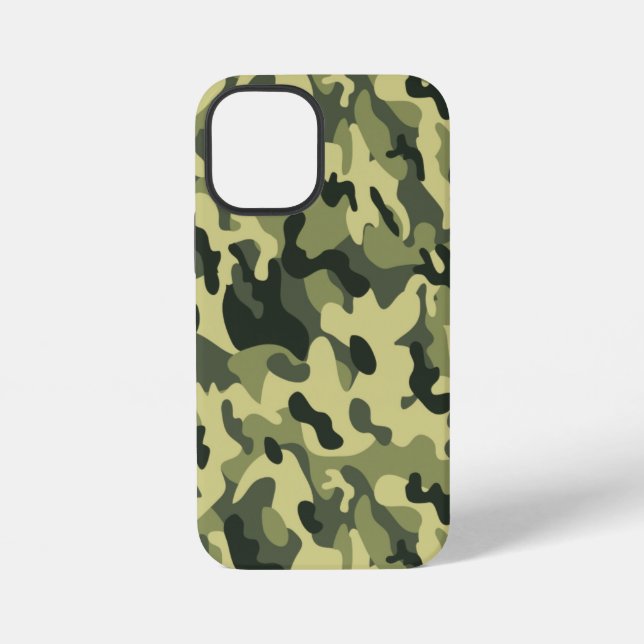 Green Camo Iphone Case (Back)
