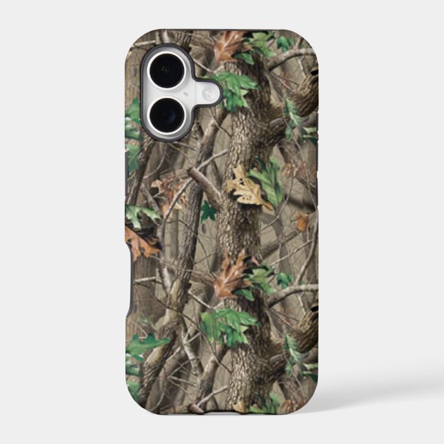 Green Camo Iphone Case (Back)