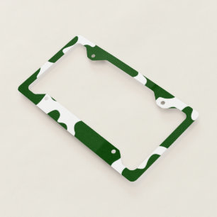 Green Camo License Plate Frame