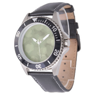Green Camo Men's Watch