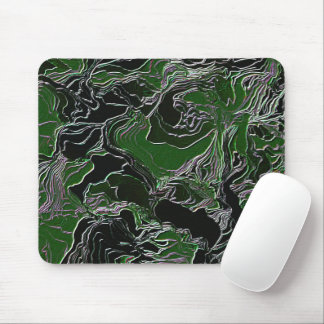Green Camo Mouse Pad