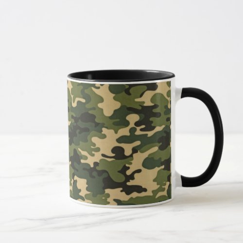 Green Camo Mug