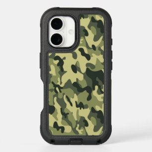Green Camo iPhone 16 Case