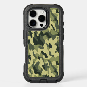 Green Camo iPhone 16 Pro Case