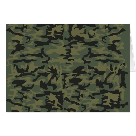 Green camo pattern cards (Front Horizontal)