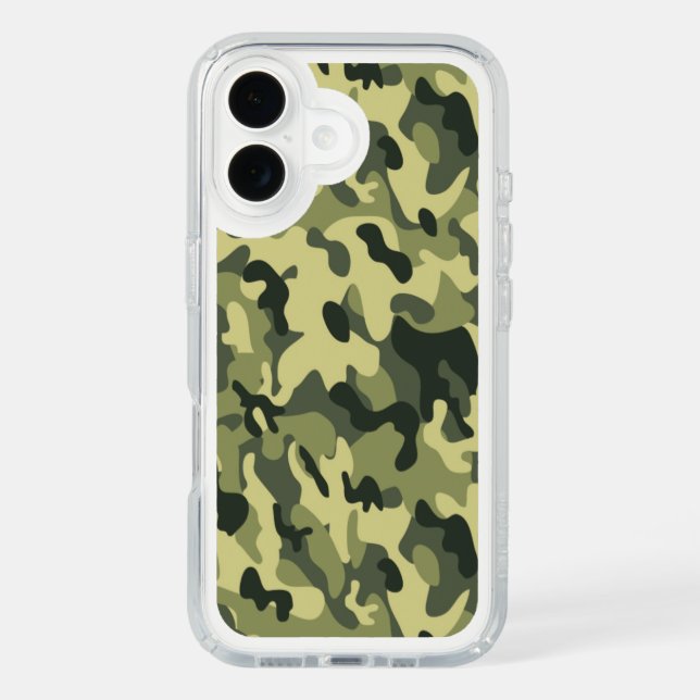 Green Camo Speck iPhone Case (Front)