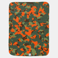 Orange camo blanket hot sale